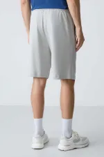 Tommylife Wholesale Comfort Fit Basic Men's Shorts 81277 Stone