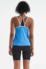 Débardeur de sport Tommylife pour femme, coupe standard, dos à double bretelle - 97258