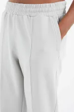 Tommylife Toptan Taş Bağcıklı Ön Dikiş Detaylı Standart Kalıp Erkek Eşofman Alt - 84994