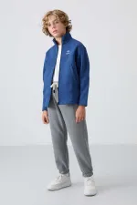 Tommylife Toptan Garson Boy Dik Yaka Standart Kalıp Basic Erkek Çocuk Sweatshirt 11245 Parlament