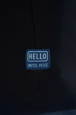 Tommylife Toptan Lacivert Yazı Nakışlı Baskı Detaylı Standart Kalıp Polo Yaka Erkek T-Shirt - 88239