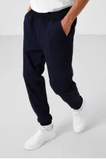 Pantalon chino extensible léger, coupe standard, tissé, Tommylife Wholesale, bleu marine, référence 82176