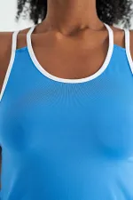 Débardeur de sport Tommylife pour femme, coupe standard, dos à double bretelle - 97258