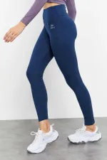 Leggings Tommylife en gros, taille haute, gainants, coupe slim, jambes étroites - 94011