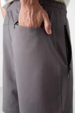 Short Tommylife Wholesale Standard Fit Basic pour homme 81136 Gris foncé