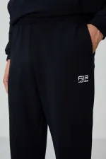 Tommylife Toptan Herbert Standart Kalıp Dik Yaka Erkek Eşofman Takım 85233 Lacivert