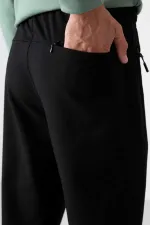 Bas de survêtement Tommylife Slim Fit Classic Leg pour homme, vente en gros, 84671, noir