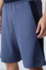 Short basique confort Tommylife pour homme, coloris pétrole, référence 81280 (vente en gros)