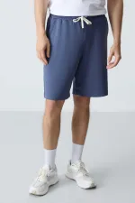 Tommylife Wholesale Comfort Fit Basic Men's Shorts 81275 Petrol