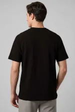 T-shirt homme Tommylife en gros, marron, coupe confortable, souple et respirant - 88495