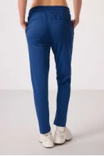 Pantalon Tommylife Wholesale pour femme, coupe slim, fermeture éclair invisible et texture douce - 94668 Parliament