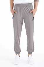 Pantalon de survêtement basique pour homme Tommylife Wholesale avec poches, cordon de serrage, coupe confortable et ourlet élastiqué - 84826