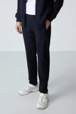 Ensemble de survêtement Tommylife Wholesale Relaxed Fit Basic pour homme 85260 Bleu marine