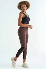 Bustier Tommylife pour femme, imprimé texte noir, color block, coupe slim, tissu scuba - 97271