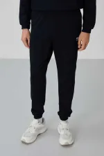 Tommylife Toptan Herbert Standart Kalıp Dik Yaka Erkek Eşofman Takım 85233 Lacivert