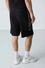 Short basique confort Tommylife pour homme, modèle 81281, noir.