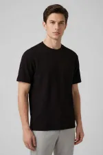 T-shirt homme Tommylife en gros, marron, coupe confortable, souple et respirant - 88495