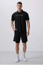 Collants et shorts Tommylife en polyester à motif standard pour homme, vente en gros, 81287, noir