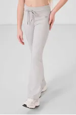 Leggings Tommylife Wholesale pour filles, coupe standard flexible, style basique, jambes évasées, couleur pierre (réf. 75193).