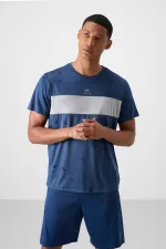 Tommylife Toptan O Yaka Standart Kalıp Aktif Spor Erkek T-Shirt 88398 Parlament