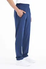 Pantalon de survêtement Tommylife Wholesale Classic Leg Standard Fit à trois poches pour homme 84768 Indigo