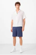 Short chino extensible léger, coupe standard, tissé, Tommylife Wholesale 81292 Parliament