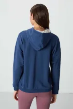 Tommylife Wholesale Hooded Oversize Women's Sweatshirt 97291 Parliament