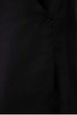 Short chino extensible léger, coupe standard, tissé, Tommylife Wholesale, noir, référence 81293