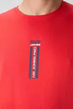 Tommylife Wholesale Crew Neck Oversize Printed Men's T-Shirt 88360 Fiesta