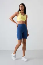 Tommylife Toptan Yüksek Bel Biker Kadın Tayt 91012 Parlament