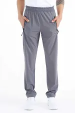 Bas de survêtement Tommylife pour homme, coupe classique, coupe standard, trois poches, 84768 kaki