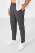 Pantalon chino extensible léger, coupe standard, tissé, Tommylife Wholesale, pour homme, référence 82177, couleur anthracite