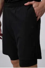 Collants et shorts Tommylife en polyester à motif standard pour homme, vente en gros, 81287, noir