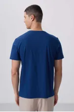 Tommylife Toptan O Yaka Standart Kalıp Basic Erkek T-Shirt 87911 Parlament