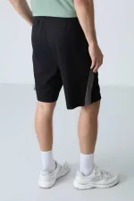 Short basique confort Tommylife pour homme, modèle 81280, noir (vente en gros)