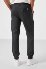 Pantalon chino extensible léger, coupe standard, tissé, Tommylife Wholesale, 82176, anthracite