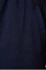 Short chino extensible léger, coupe standard, tissé, Tommylife Wholesale, bleu marine, référence 81292