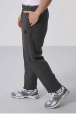 Tommylife Toptan Yüzeyi Dokulu Rahat Form Erkek Eşofman Takım 85273 Koyu Gri