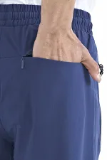 Pantalon de survêtement Tommylife Wholesale Classic Leg Standard Fit à trois poches pour homme 84768 Indigo