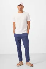 Pantalon chino tissé léger et flexible Tommylife Wholesale Standard Fit pour homme 82179 Parliament