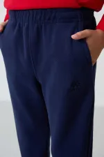 Ensemble de survêtement en polaire à col montant Tommylife Wholesale pour garçon, style serveur, référence 11218, rouge et marine