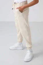 Pantalon de jogging Tommylife Wholesale Waiter Boy, coupe standard, pour garçon, référence 11225, beige.