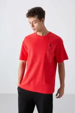 Tommylife Toptan O Yaka Oversize Baskılı Erkek T-Shirt 88338 Fiesta