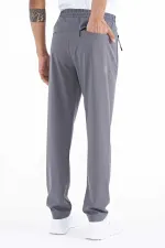 Bas de survêtement Tommylife pour homme, coupe classique, coupe standard, trois poches, 84768 kaki