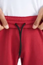 Tommylife Toptan Ryan Standart Kalıp Basic Erkek Şort 81239 Kırmızı