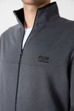 Ensemble de survêtement pour homme Tommylife Wholesale Hugo Relaxed Fit Jogger 85198 Gris foncé