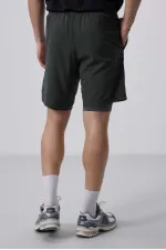 Collants et shorts Tommylife en polyester à motif standard pour homme, vente en gros, 81287 kaki