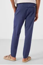 Pantalon chino tissé léger et flexible Tommylife Wholesale Standard Fit pour homme 82179 Parliament