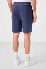 Short chino extensible léger, coupe standard, tissé, Tommylife Wholesale 81292 Parliament