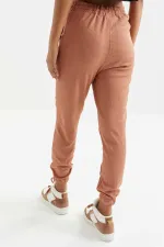 Pantalon de jogging à cordon de serrage taille haute Tommylife Wholesale pour femme - 94620